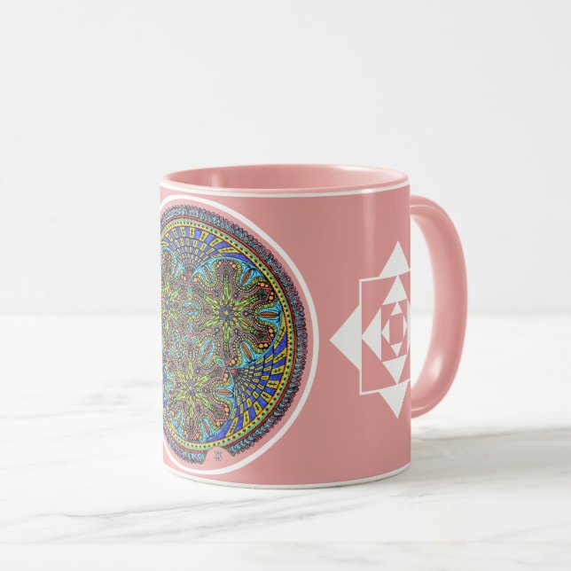 Mug "Liberation From Ego" (colour) (Front Right)