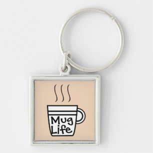 Mug Life Keychain