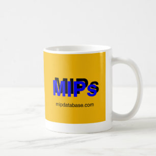 mug logo dark blue text