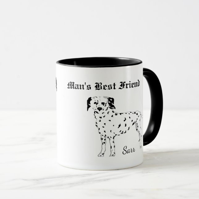 Mug : Man's best Friend (Front Right)
