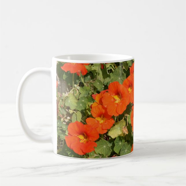 MUG, Nasturtiums, 4473 Coffee Mug (Left)