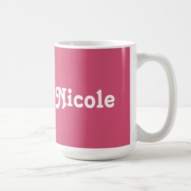 Mug Nicole (Right)