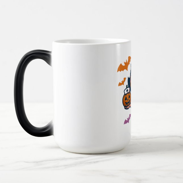 Mug Nurse Halloween Fun – Spooky Shift Magic (Left)