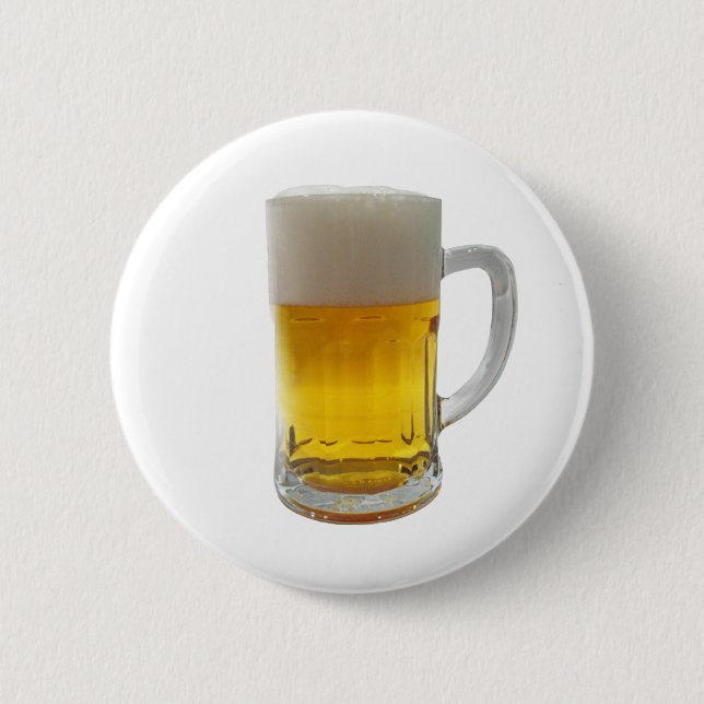 Mug of Beer 6 Cm Round Badge (Front)