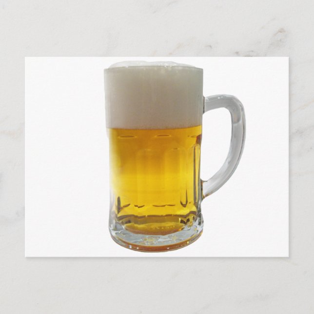 Mug of Beer Postcard (Front)