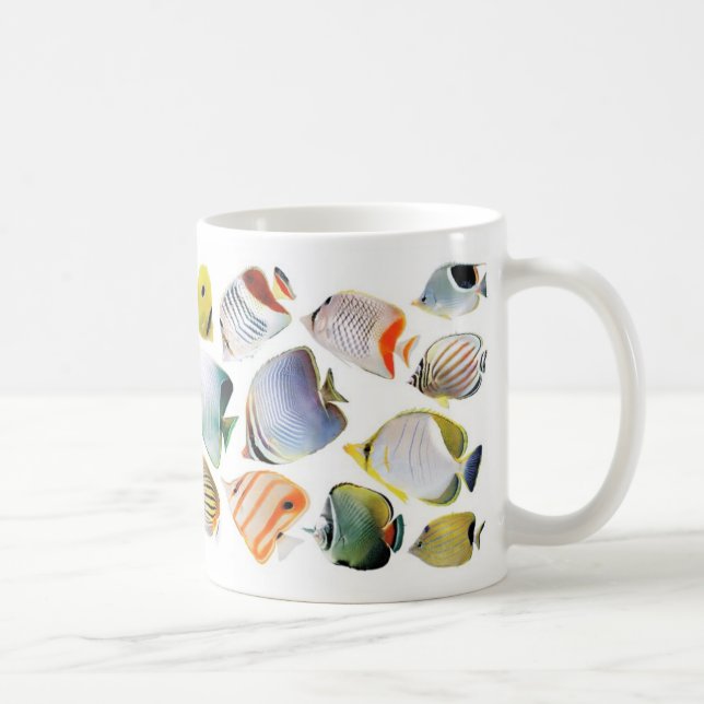 MUG OF BUTTERFLY FISH (Right)