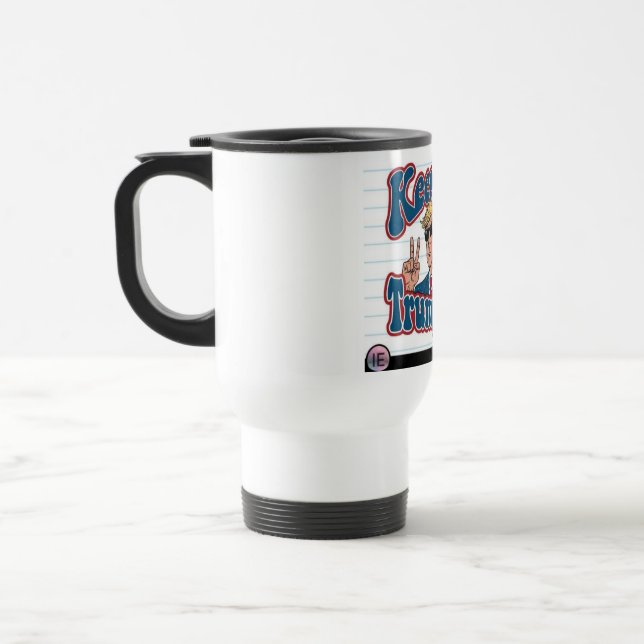 Mug of supporting trump  (Left)