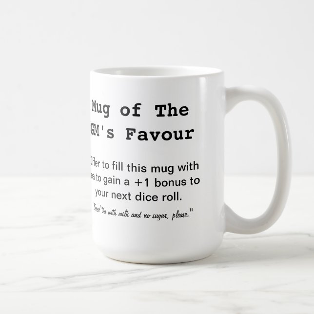 Mug of the GM's Favor (Right)