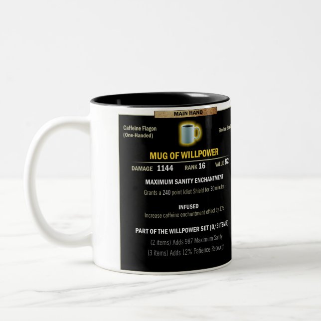Mug of Willpower (Left)