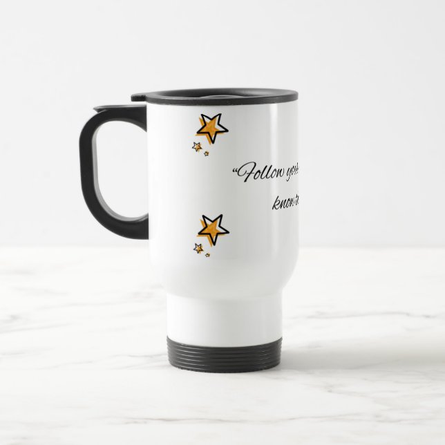 Mug on the theme of motivation. (Left)