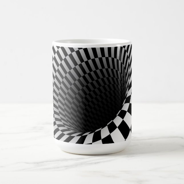 Mug/Optical Illusion Coffee Mug (Center)