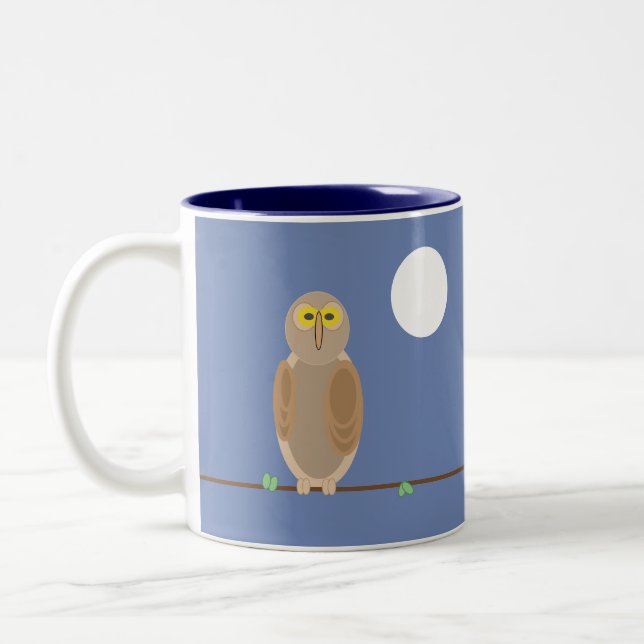 Mug - Owl and Moon (Left)