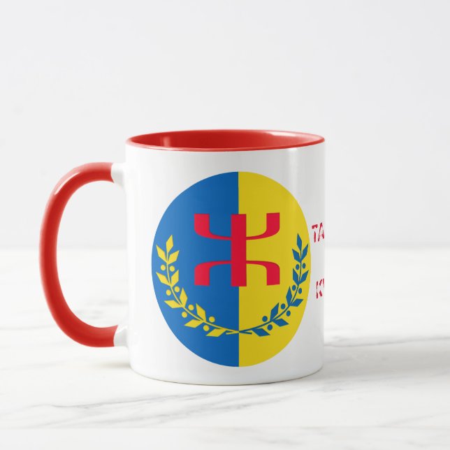 Mug packs Kabylian flag (Left)