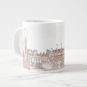 Mug - Pelicans on Pier