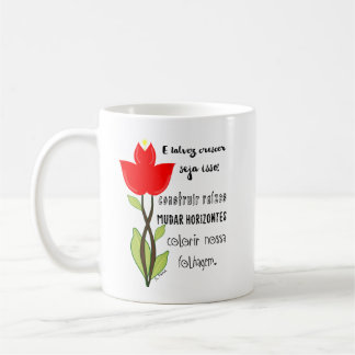 Mug personalized with sentence and illustration