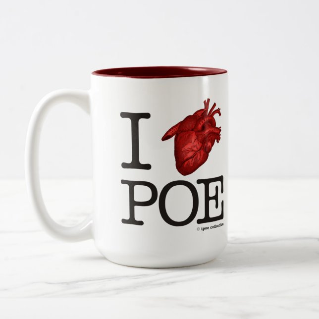Mug “Poe Heart " (Left)