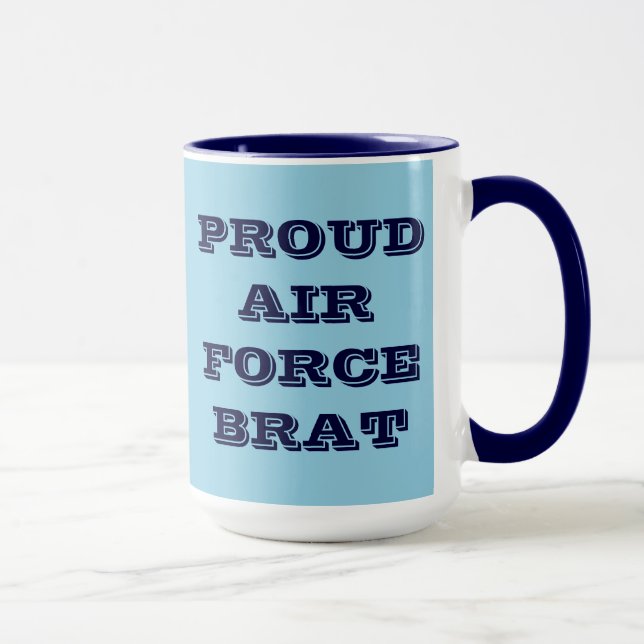 Mug Proud Air Force Brat (Right)