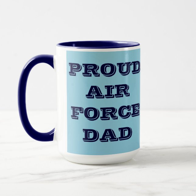 Mug Proud Air Force Dad (Left)