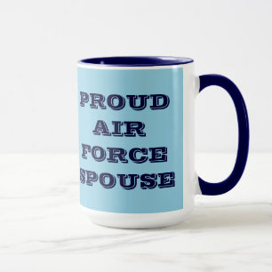 Mug Proud Air Force Spouse