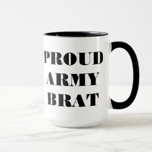 Mug Proud Army Brat
