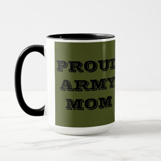 Mug Proud Army Mum (Left)