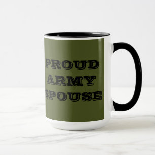Mug Proud Army Spouse