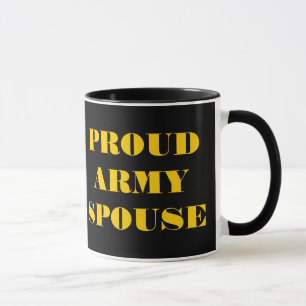 Mug Proud Army Spouse
