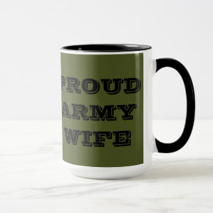 Mug Proud Army Wife