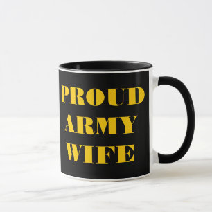 Mug Proud Army Wife