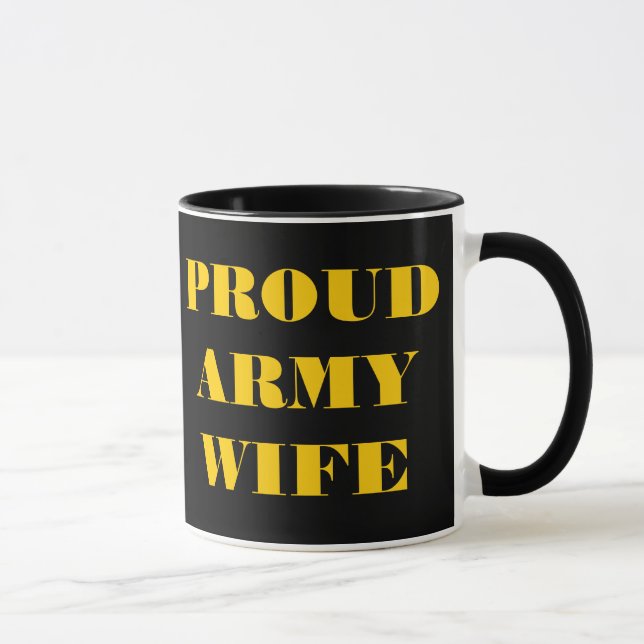 Mug Proud Army Wife (Right)