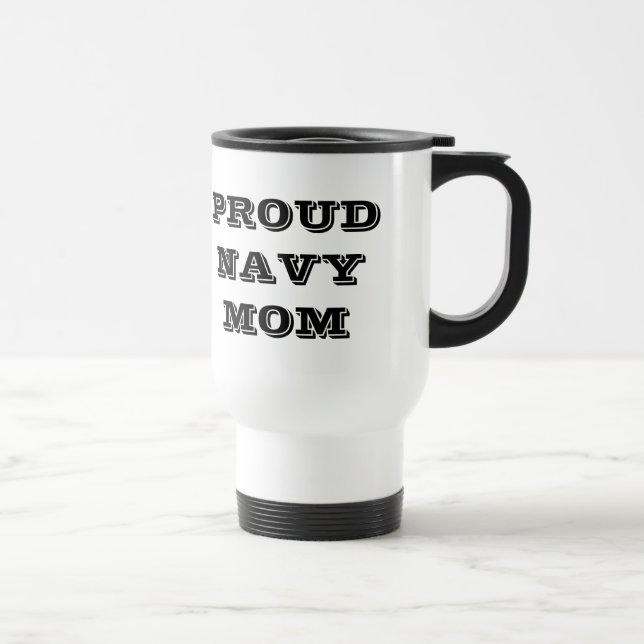 Mug Proud Navy Mum (Right)