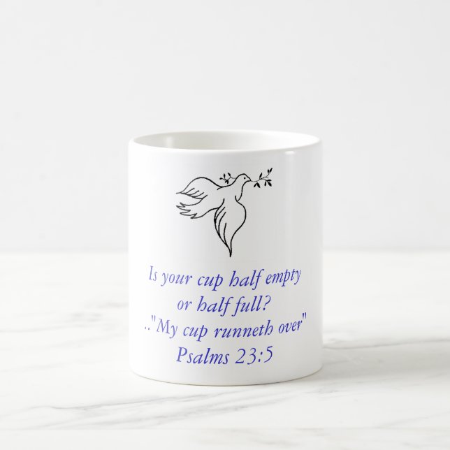 Mug.Ps.23:5 Coffee Mug (Center)