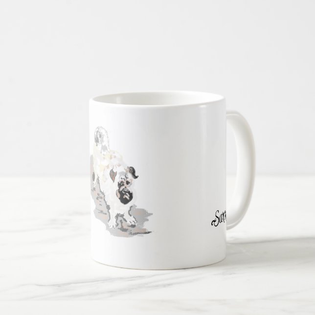 Mug : Pug (Front Right)