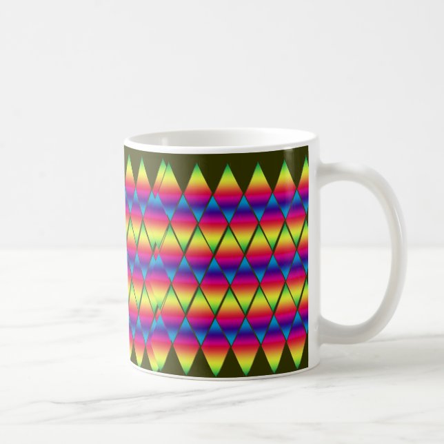 Mug - Rainbow Diamonds (Right)