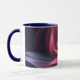 Mug Red And Blue Vortex