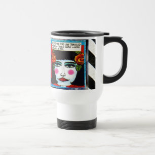 MUG-ROAD LESS TRAVELED TRAVEL MUG