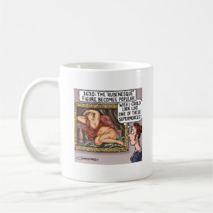 Mug - Rubenesque woman 