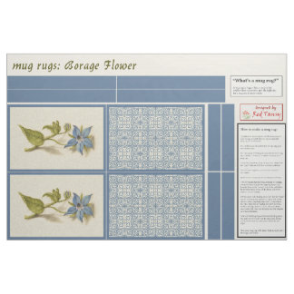 mug rugs fabric