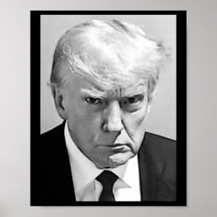 Mug Shot - Donald Trump Mug Shot  Poster