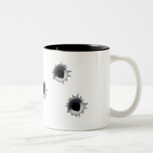 "Mug Shot" Two-Tone Coffee Mug