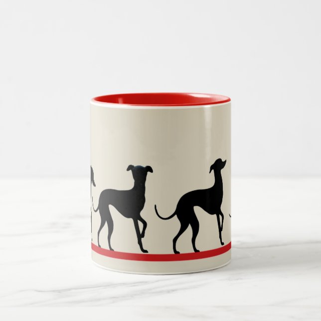 Mug Small Italian greyhounds (Center)
