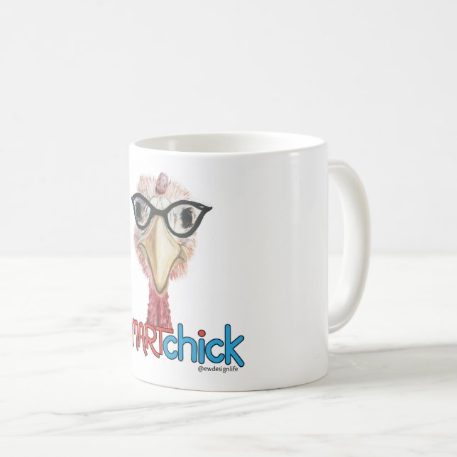 Mug (smart chick) (Front Right)