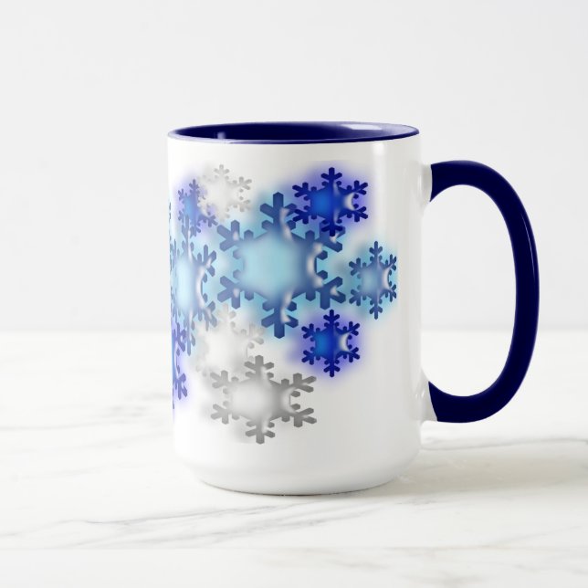 Mug - Snowflakes (Right)
