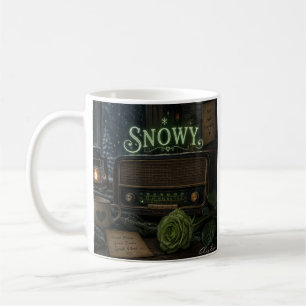 mug snowy green rose1
