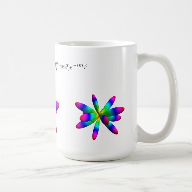 mug, spherical harmonics I Coffee Mug (Right)