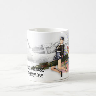 Mug Squadron of Hunting 02,003 Champagne - PINE UP