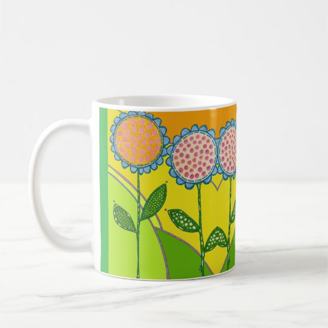 MUG "SUNFLOWERS" (Left)
