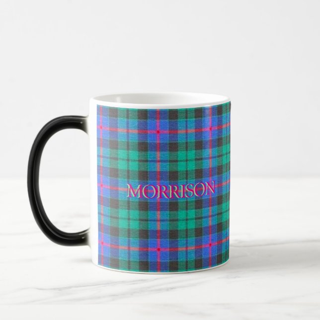 Mug - Tartan Plaid "Green Ancient" MORRISON  (Left)