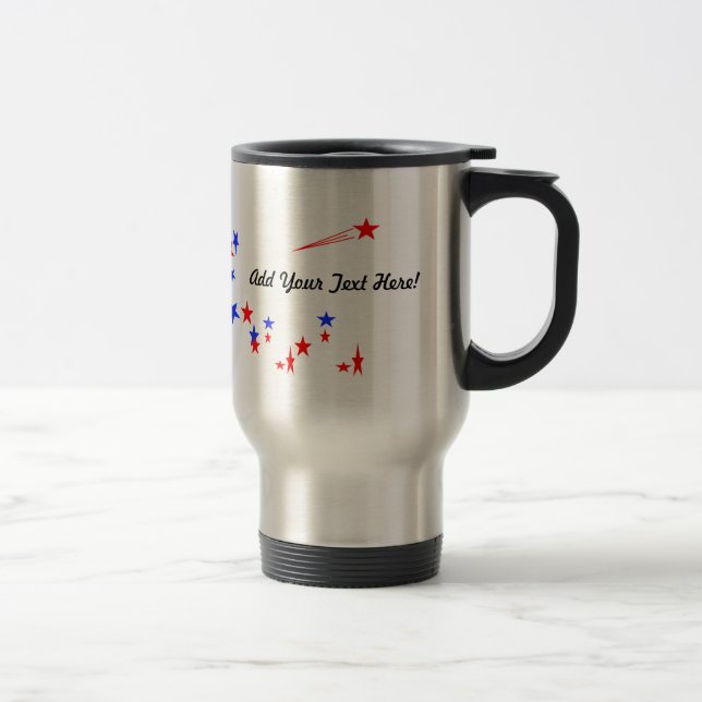 Mug, Template, Add your message Travel Mug (Right)