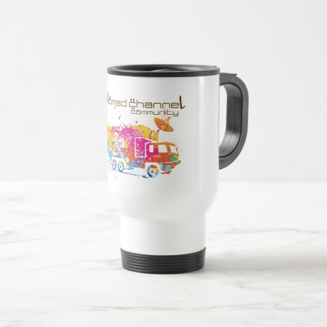Mug Travel NOMADCHANNEL (Front Right)